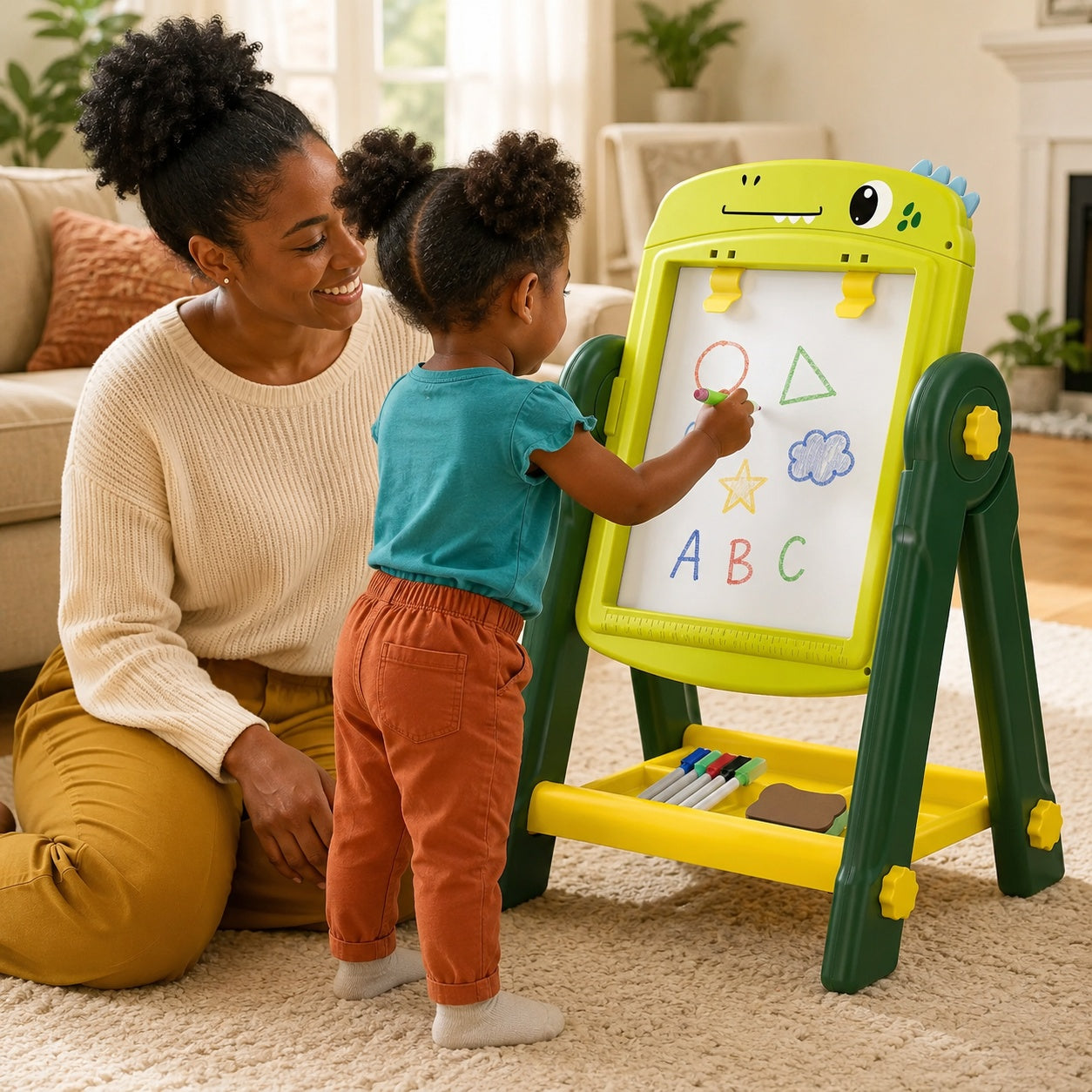 easelkidz kids-art-easel-double-sided 1