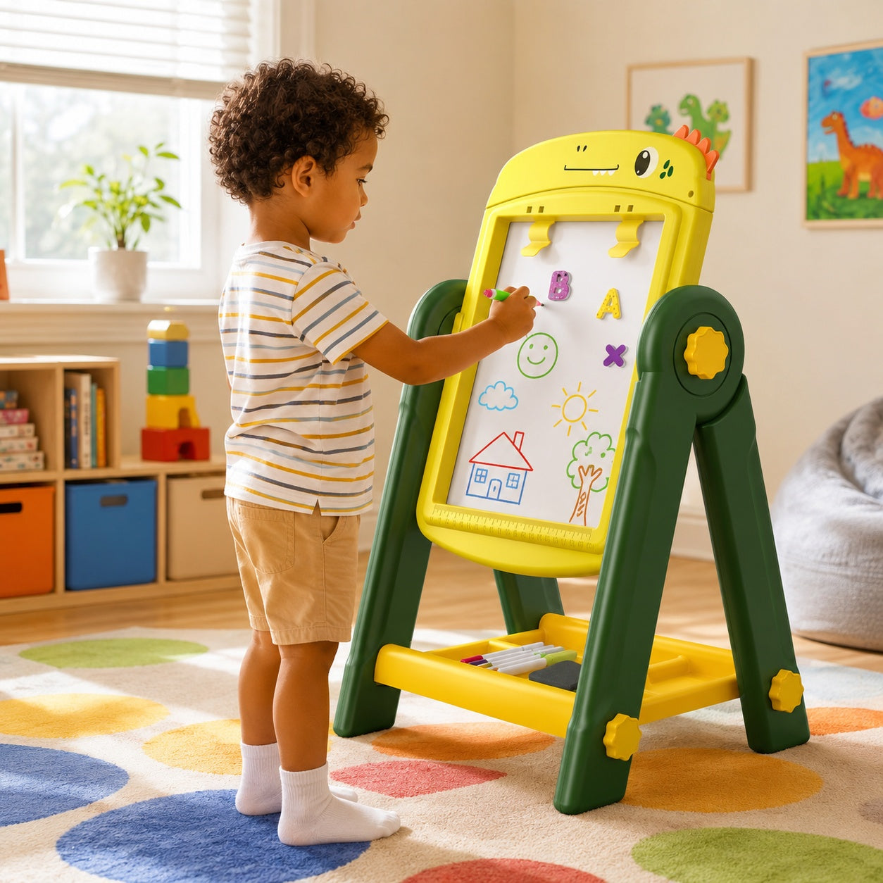 easelkidz kids-art-easel-double-sided 5