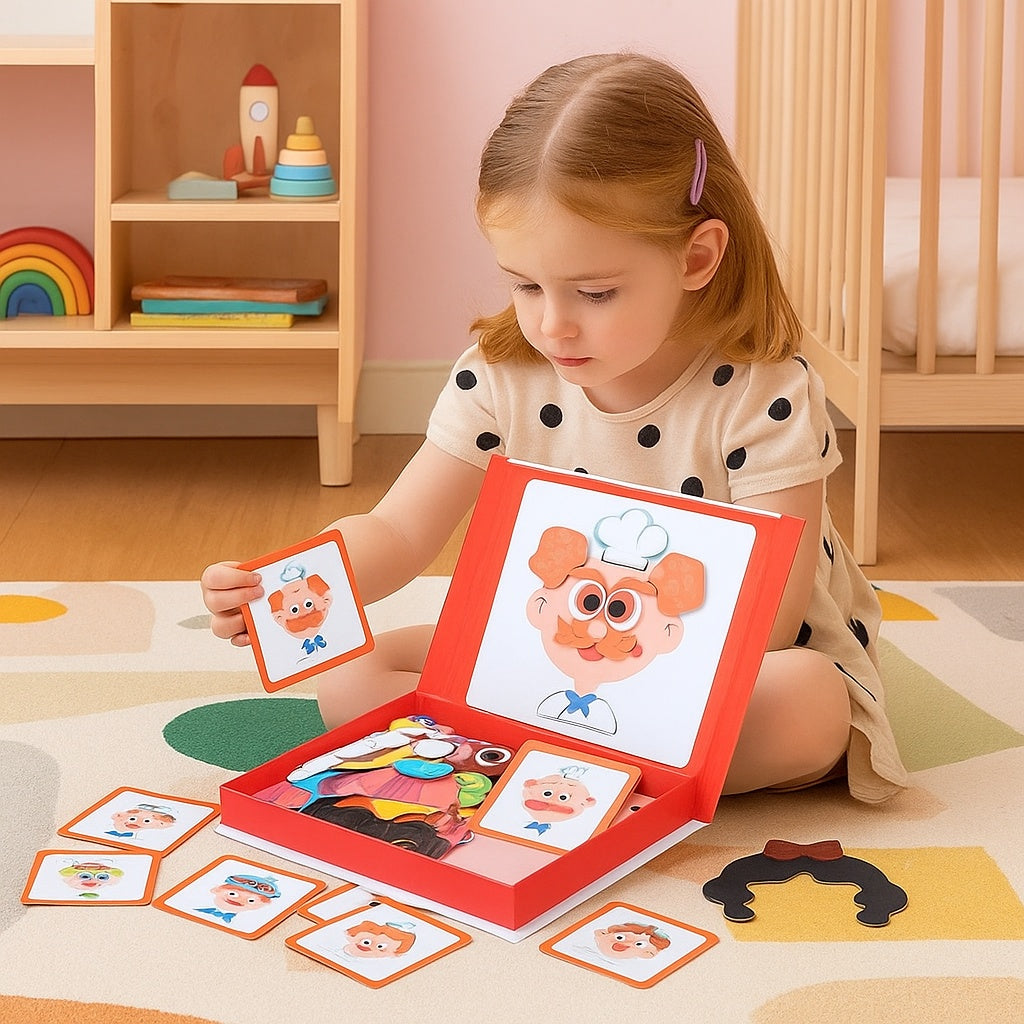 EmotiPiece Emotion Recognition Puzzle Kids 3