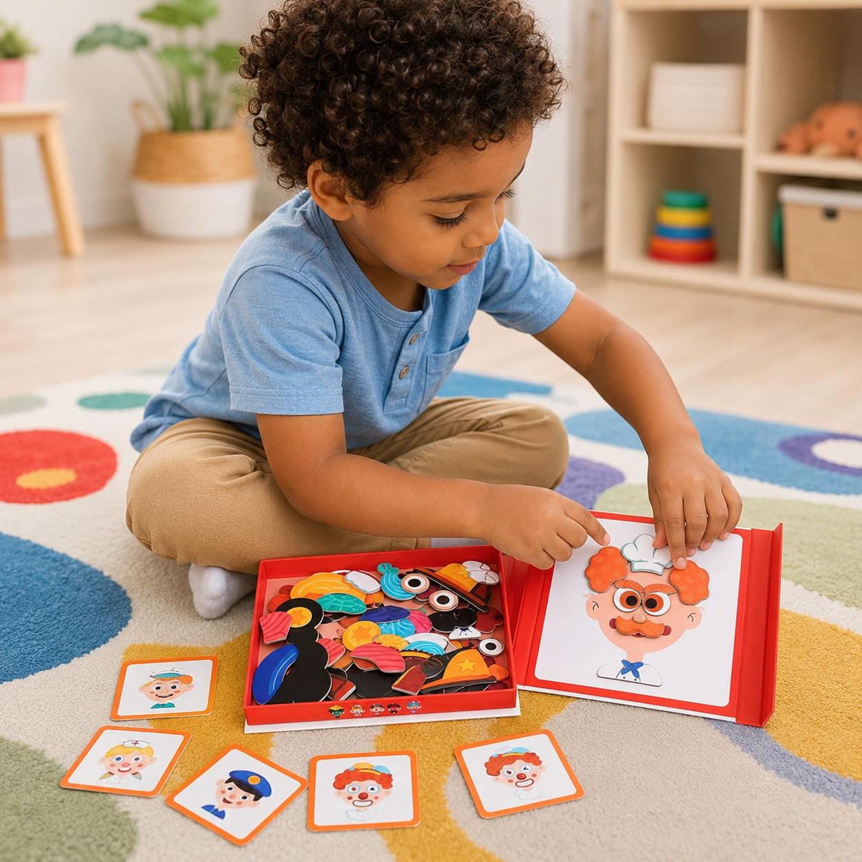 EmotiPiece Emotion Recognition Puzzle Kids Scene 2
