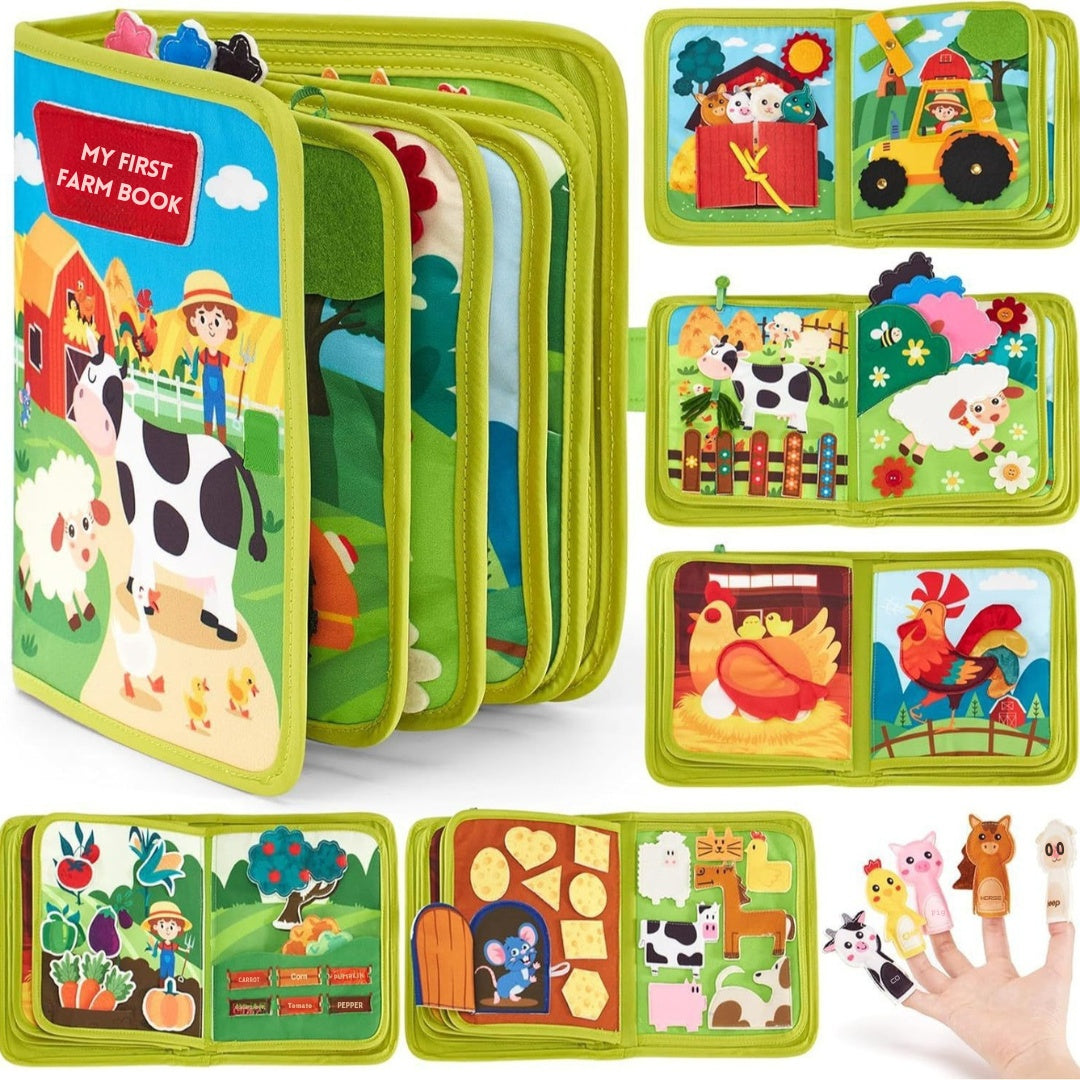 FarmReads Montessori Farm Book Toddlers 2