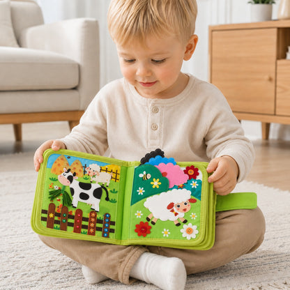 FarmReads Montessori Farm Book Toddlers Scene 3