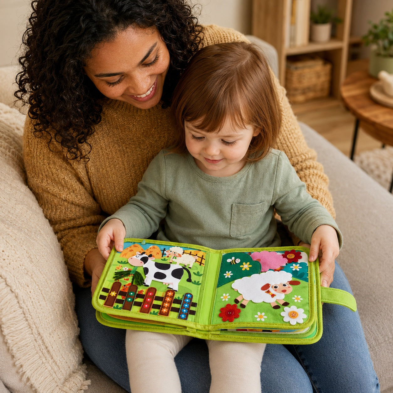 FarmReads Montessori Farm Book Toddlers Scene 4