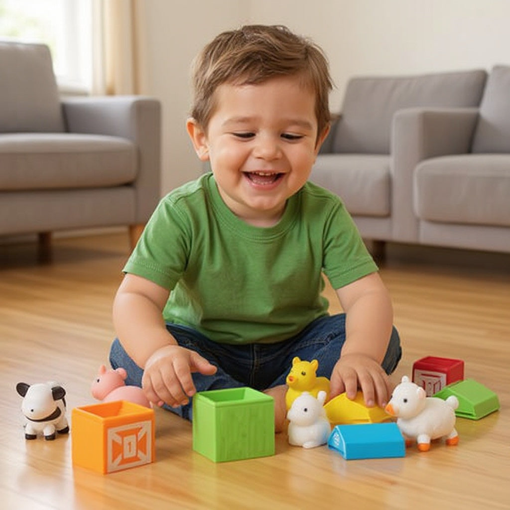 FarmSprout | Farm Animal Toys Toddler Montessori