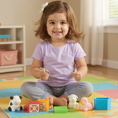 FarmSprout | Farm Animal Toys Toddler Montessori