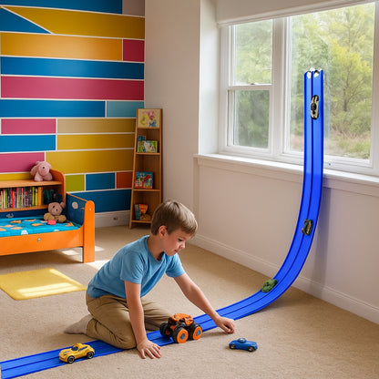 FlexiRacer Flexible Race Track Set Kids 1