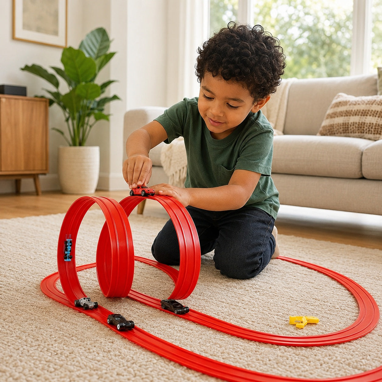 flexiracer flexible-race-track-set-for-kids 1