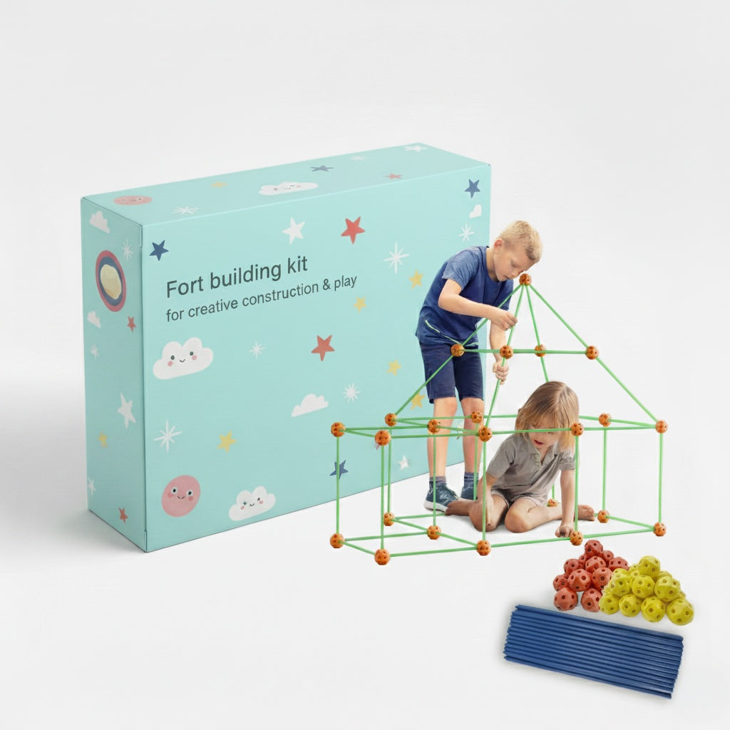 FortCraft Fort Building Kit Kids Indoor 1