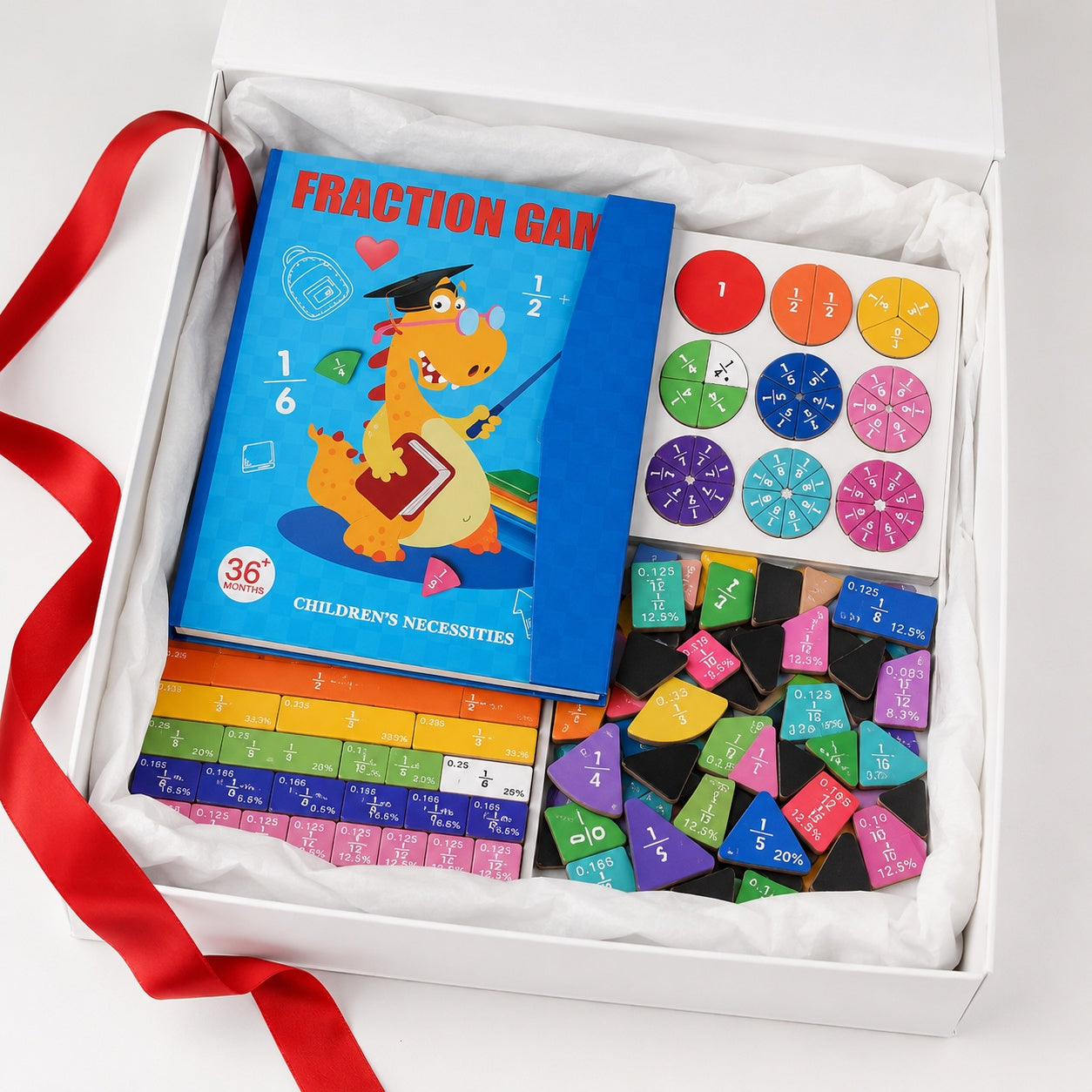 FractoKidz Fraction Magnet Math Toy Kids Scene 4