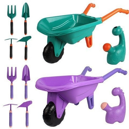 GardenTotz Kids Wheelbarrow Gardening Tool Set 1