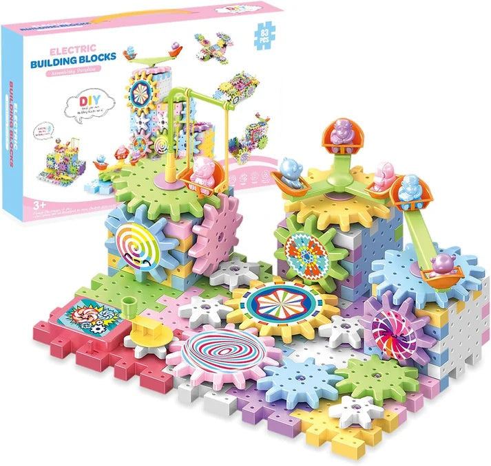 GearBlox Electric Gear Building Blocks Kids 2