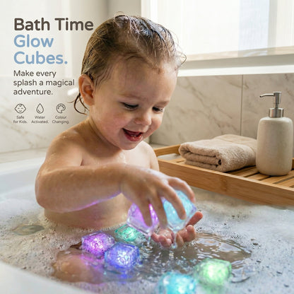 GlowCubz LED Bath Cubes Water Activated 1