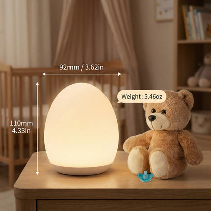 GlowEggz Silicone Night Light Colour Changing 2