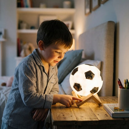 GlowKick Paint Football Night Light Kids 2