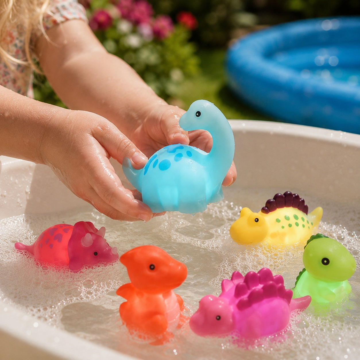 glowrex light-up-dinosaur-bath-toy 1