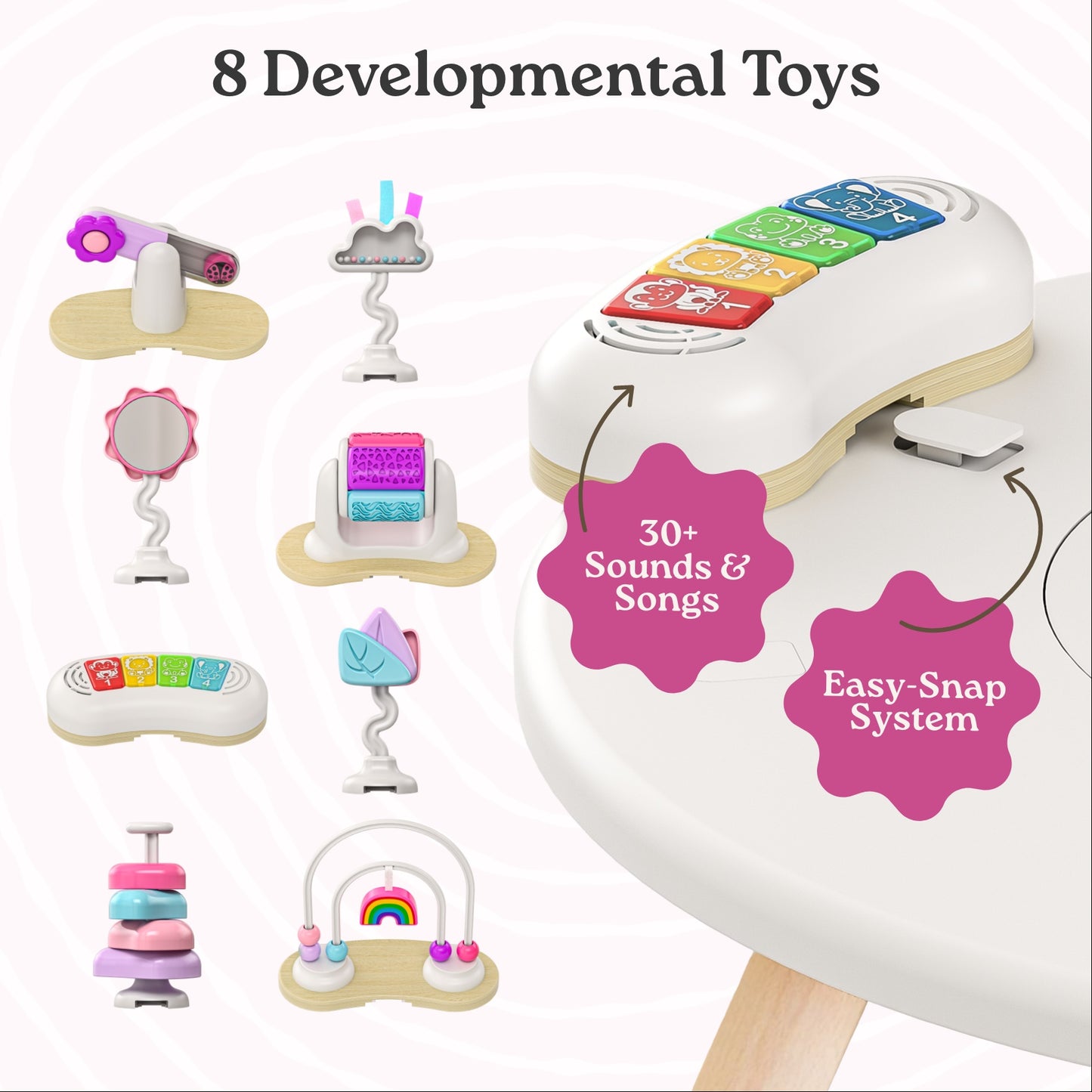 GrowNook Baby Activity Center Tummy Time 2