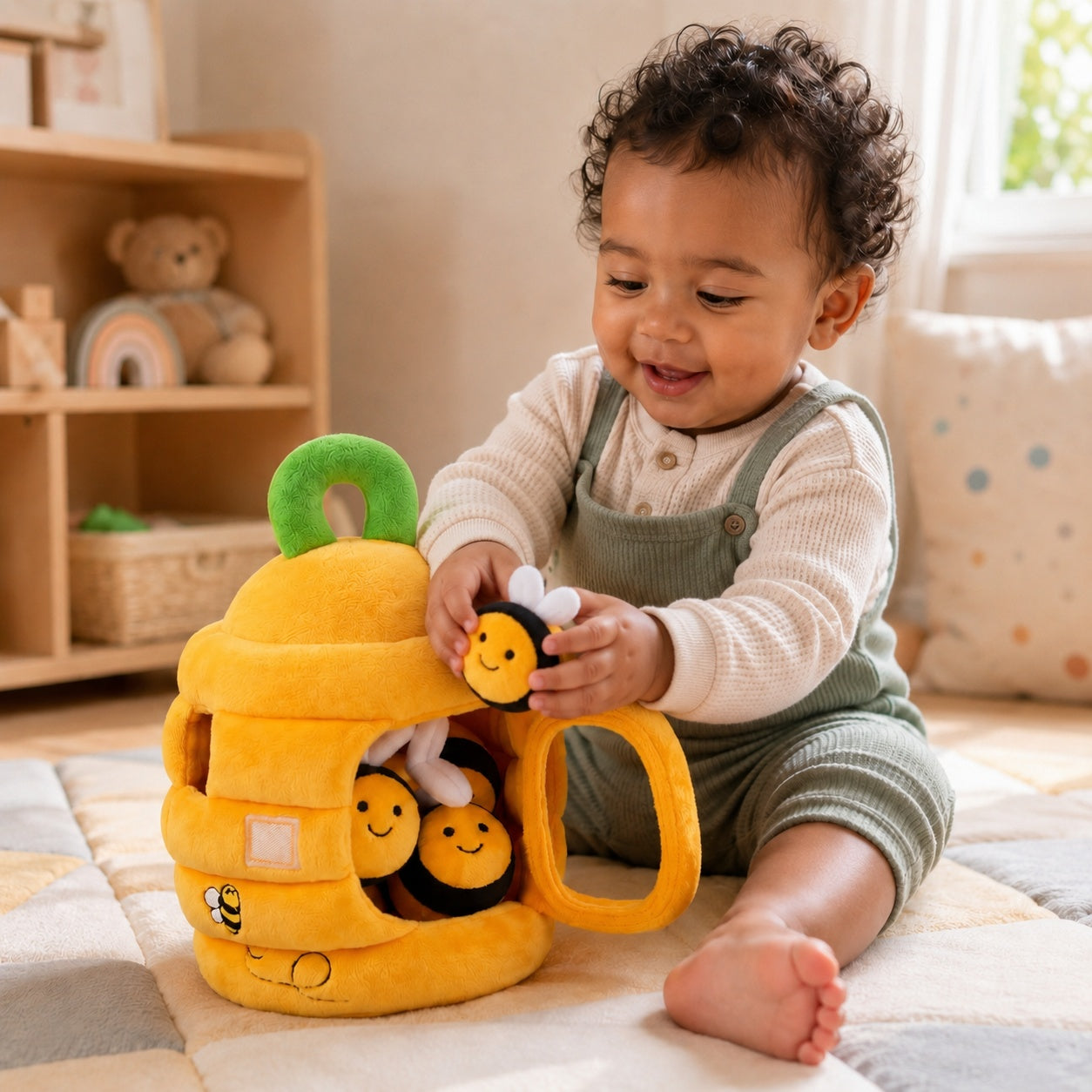 hivesortz bee-hive-sorting-toy-for-toddlers 3
