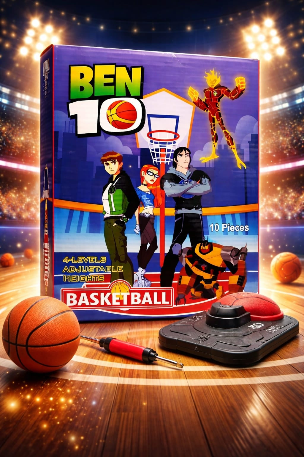 HoopShot Adjustable Basketball Hoop Kids Indoor 1