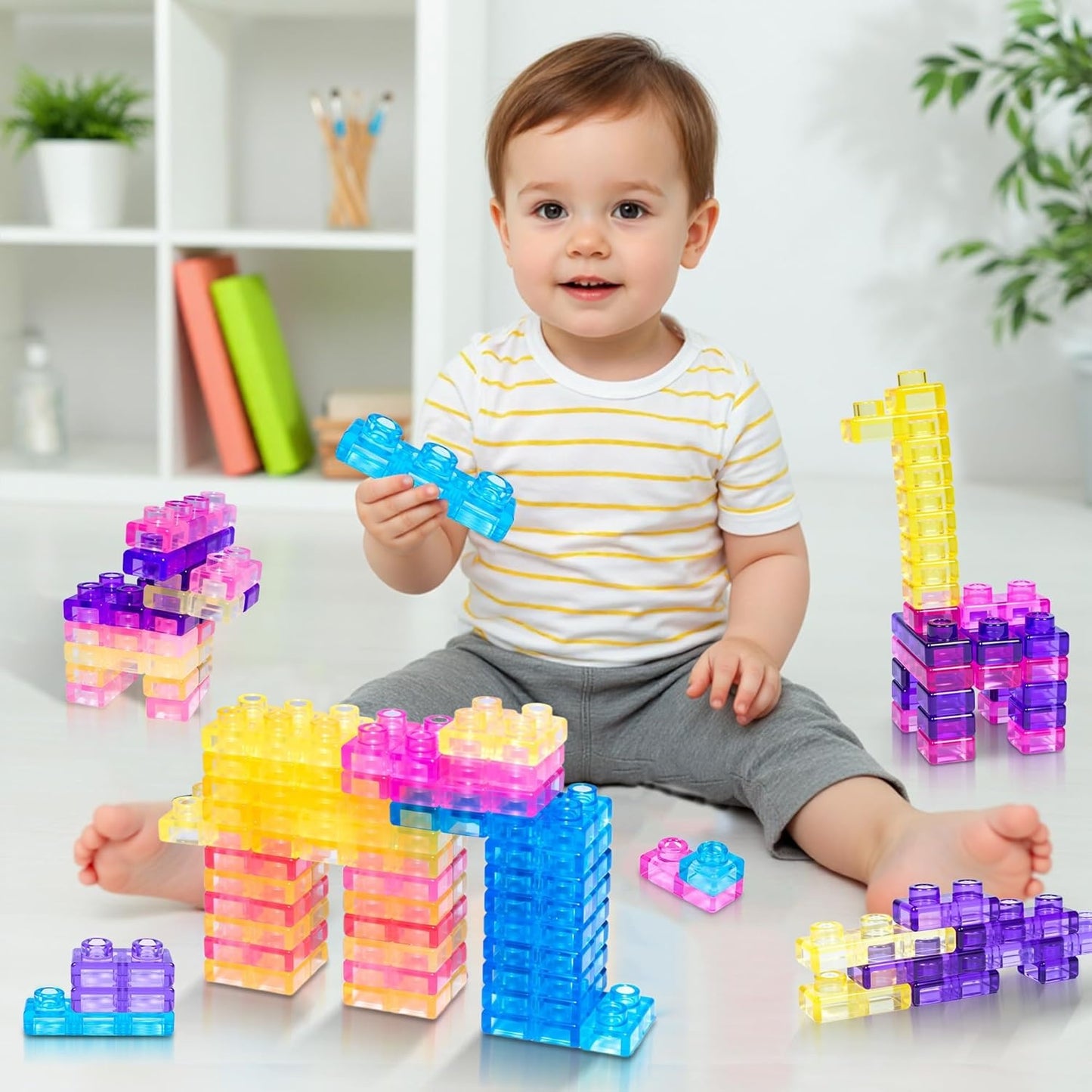 JelliBlox Soft Squishy Building Blocks 1