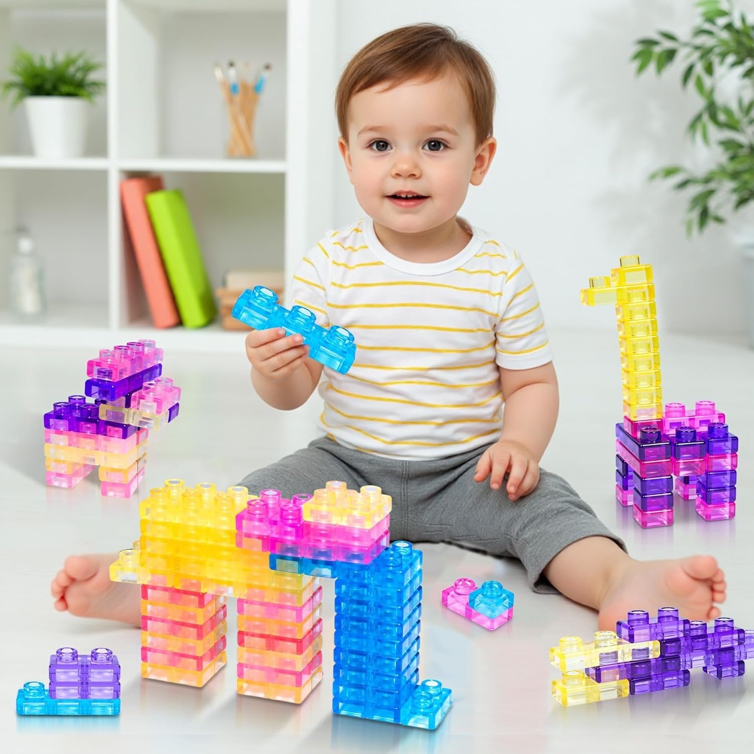 JelliBlox Soft Squishy Building Blocks 1