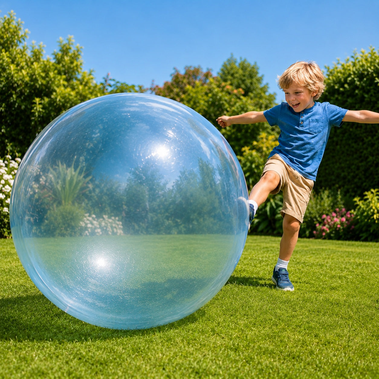 jellybounce giant-inflatable-ball-for-kids 5