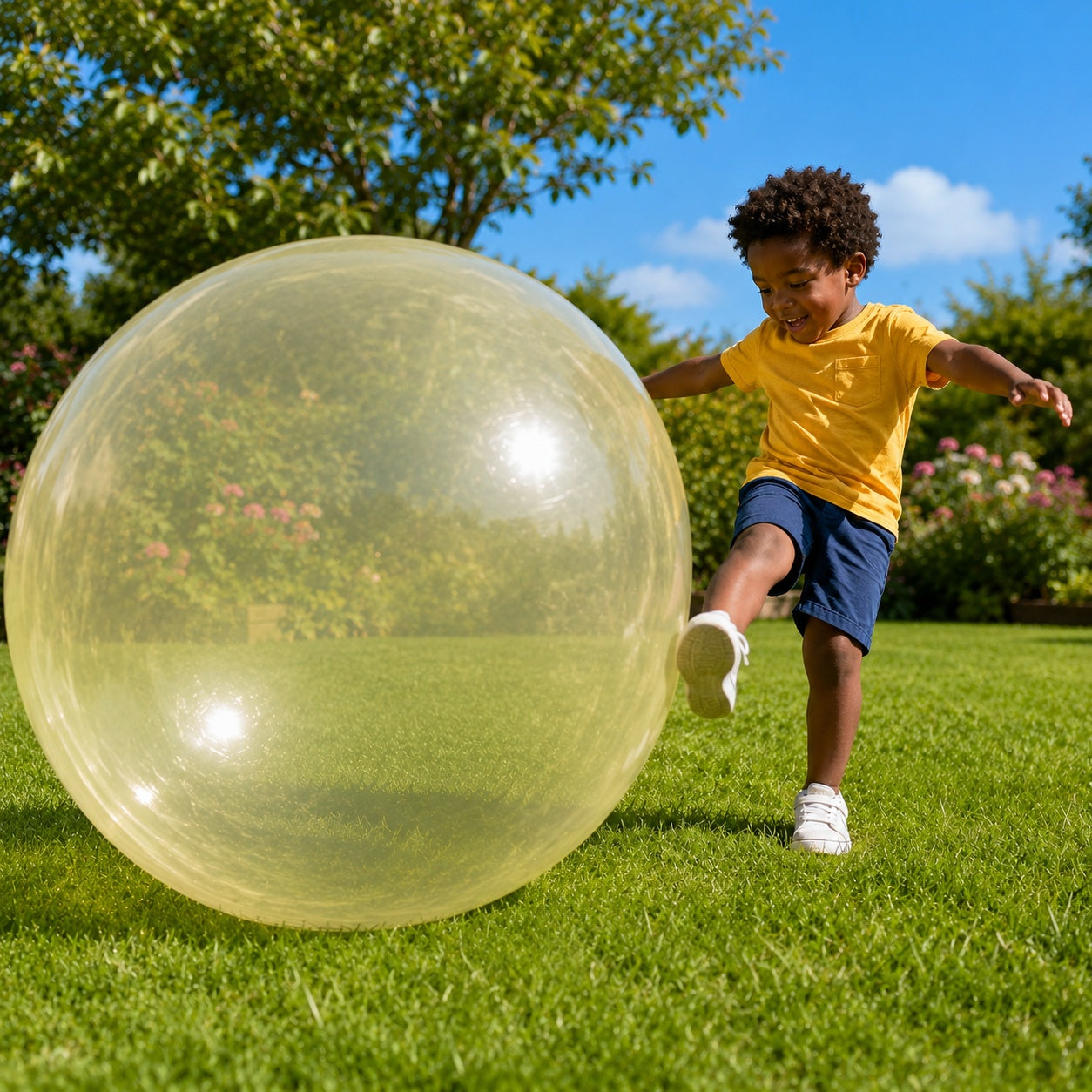 jellybounce giant-inflatable-ball-for-kids 9