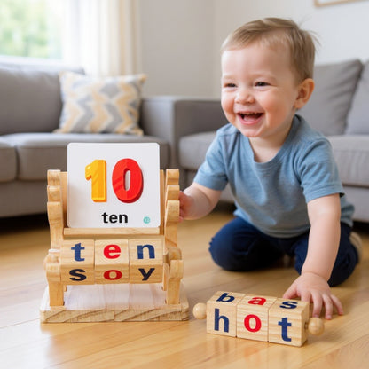 LetterBlox | ABC Wooden Blocks Spelling Cards