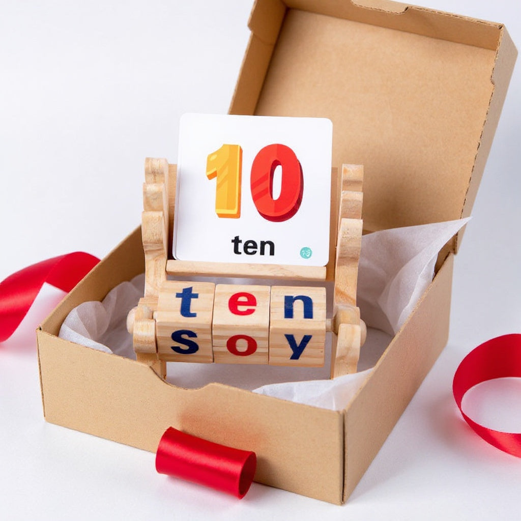 LetterBlox | ABC Wooden Blocks Spelling Cards
