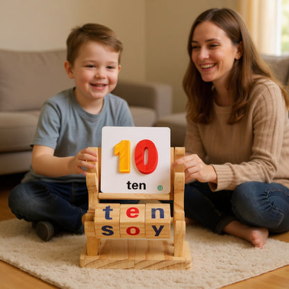 LetterBlox | ABC Wooden Blocks Spelling Cards