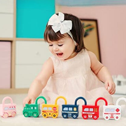 Montessori Lock Key Toy Toddler 2