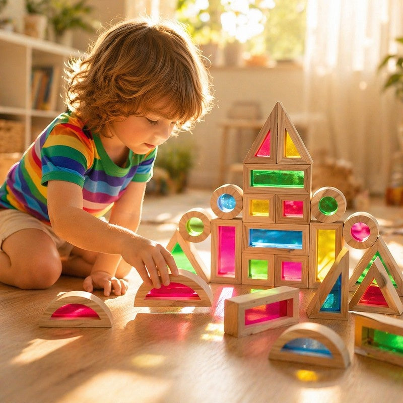 LumiPanel Transparent Colour Block Set Kids 1