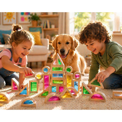 LumiPanel Transparent Colour Block Set Kids 2
