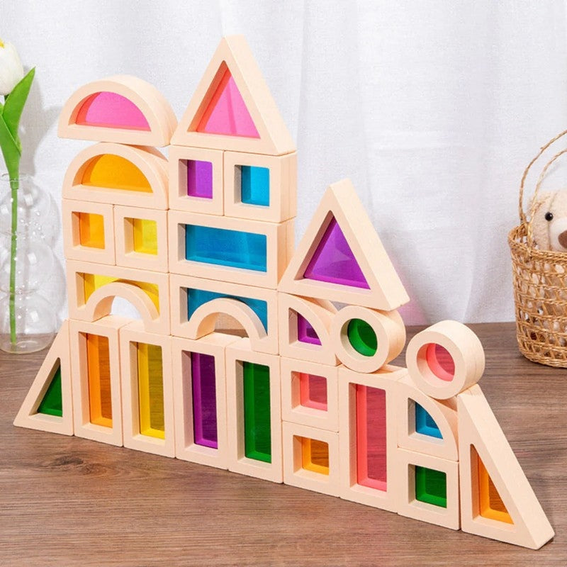 LumiPanel Transparent Colour Block Set Kids 3