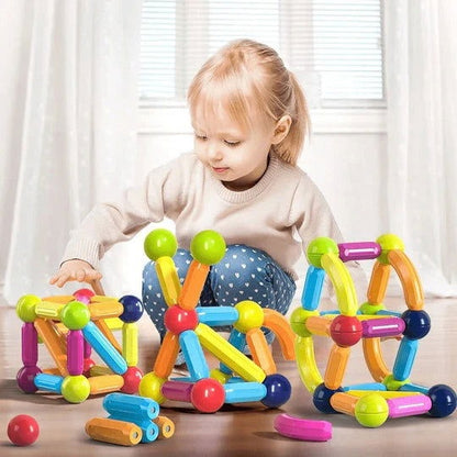 MagnaRod Magnetic Sticks Balls Building Set 2