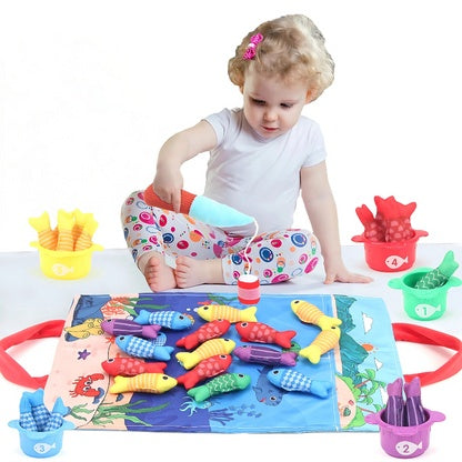 CastleCatch | Montessori Fishing Toy Toddler