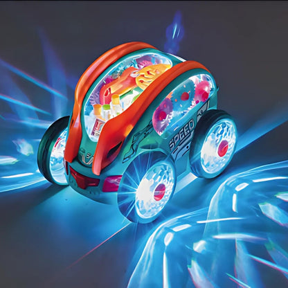 GearZoom | LED Light Up Gear Car