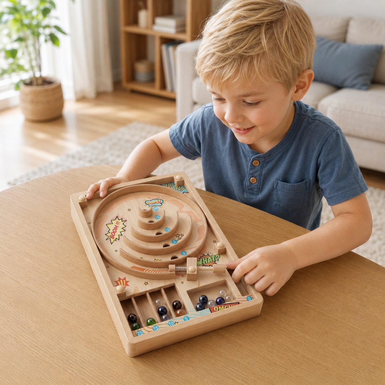 marblekidz wooden-pinball-game-for-kids 1