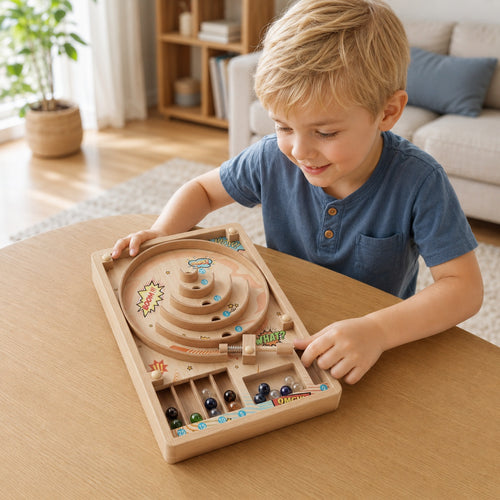 marblekidz wooden-pinball-game-for-kids 1