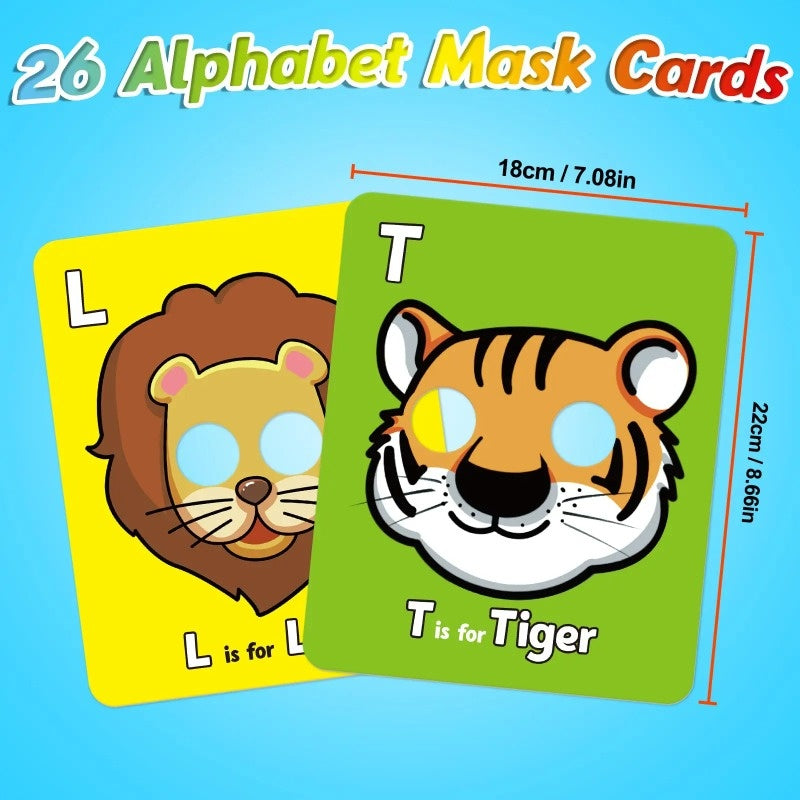 MaskABC ABC Animal Masks Alphabet Learning 2