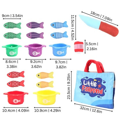 CastleCatch | Montessori Fishing Toy Toddler