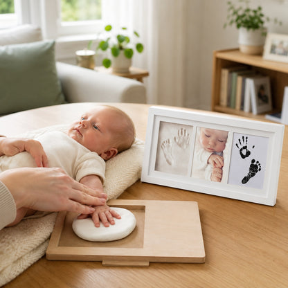 memoprint baby-handprint-footprint-keepsake-frame 1