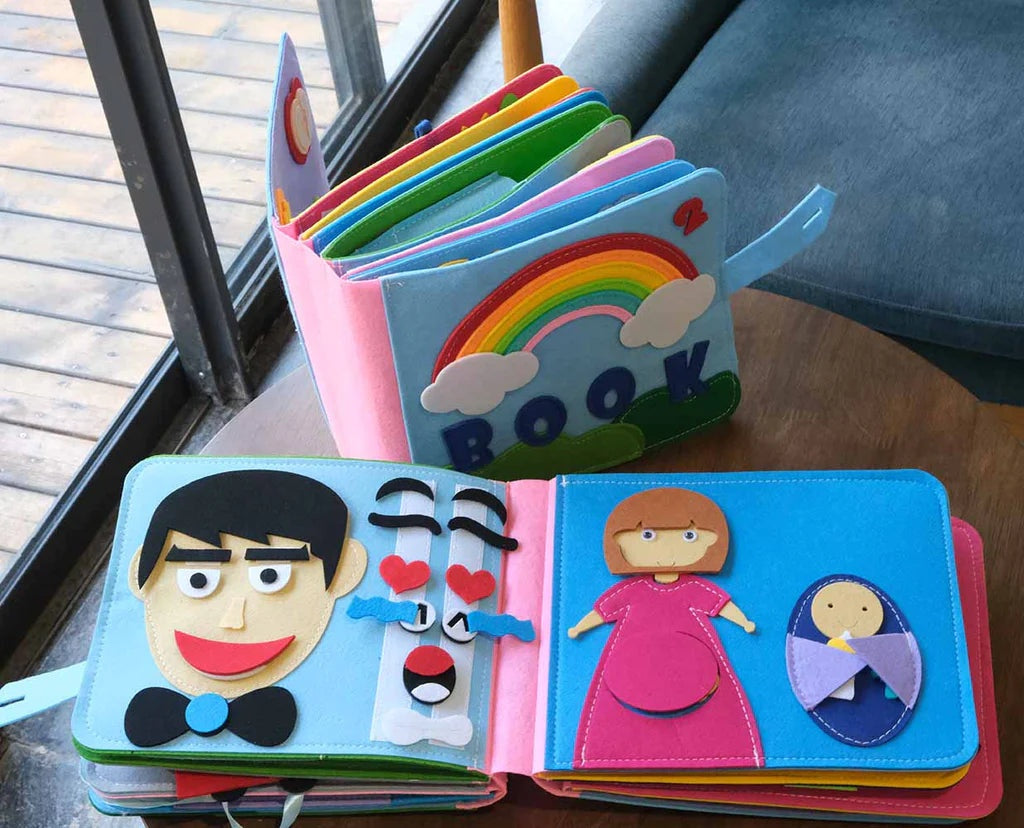 FeltStory | Montessori Felt Story Book Toddler