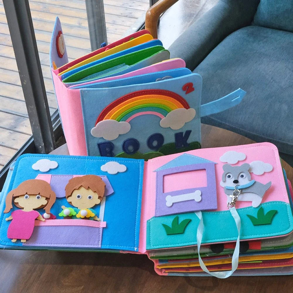 FeltStory | Montessori Felt Story Book Toddler