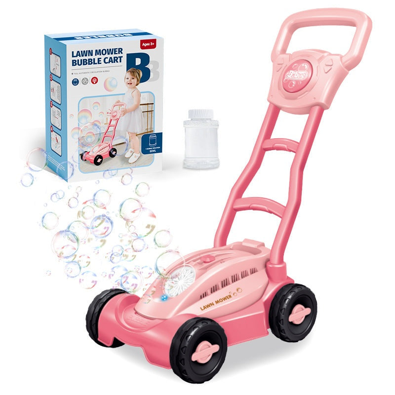 MowGlow Bubble Lawn Mower Push Toy 1
