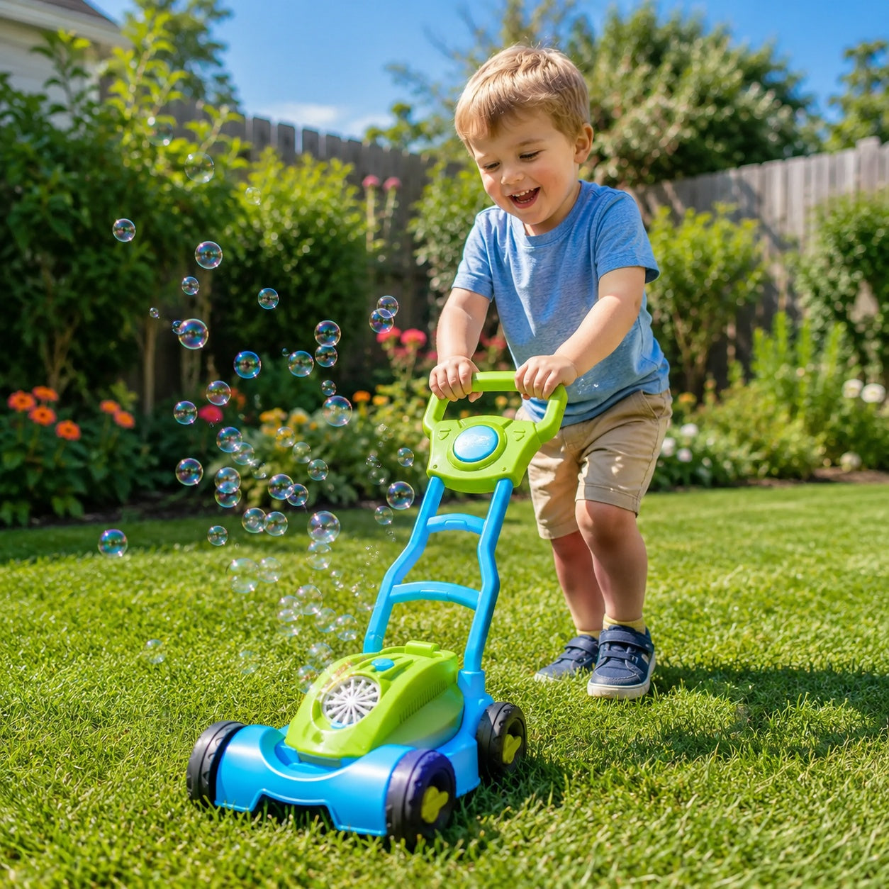 mowglow bubble-lawn-mower-toy-for-kids 5