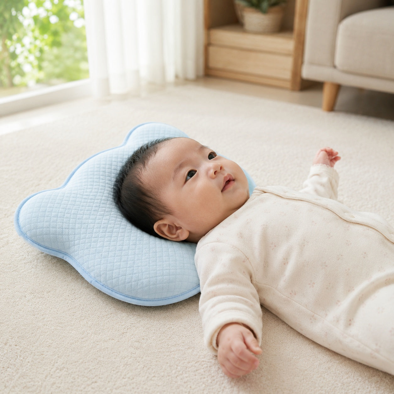 nestnuzzle newborn-support-pillow 6