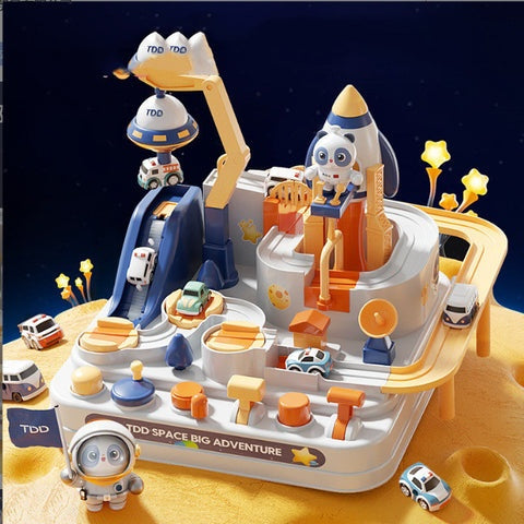 OrbitTrax Space Race Track Set Kids 2