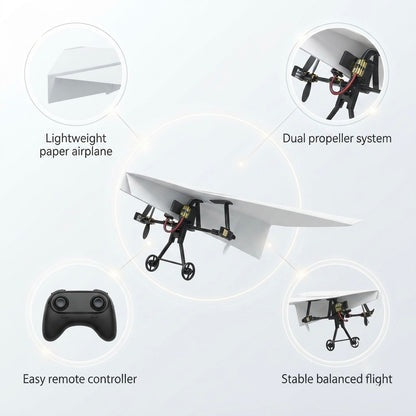 PaperWingz RC Remote Control Paper Airplane 4