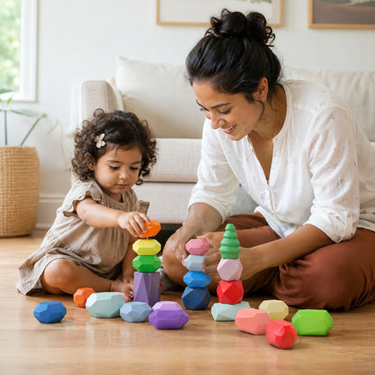 pebblenest wooden-stacking-stones-for-toddlers 1