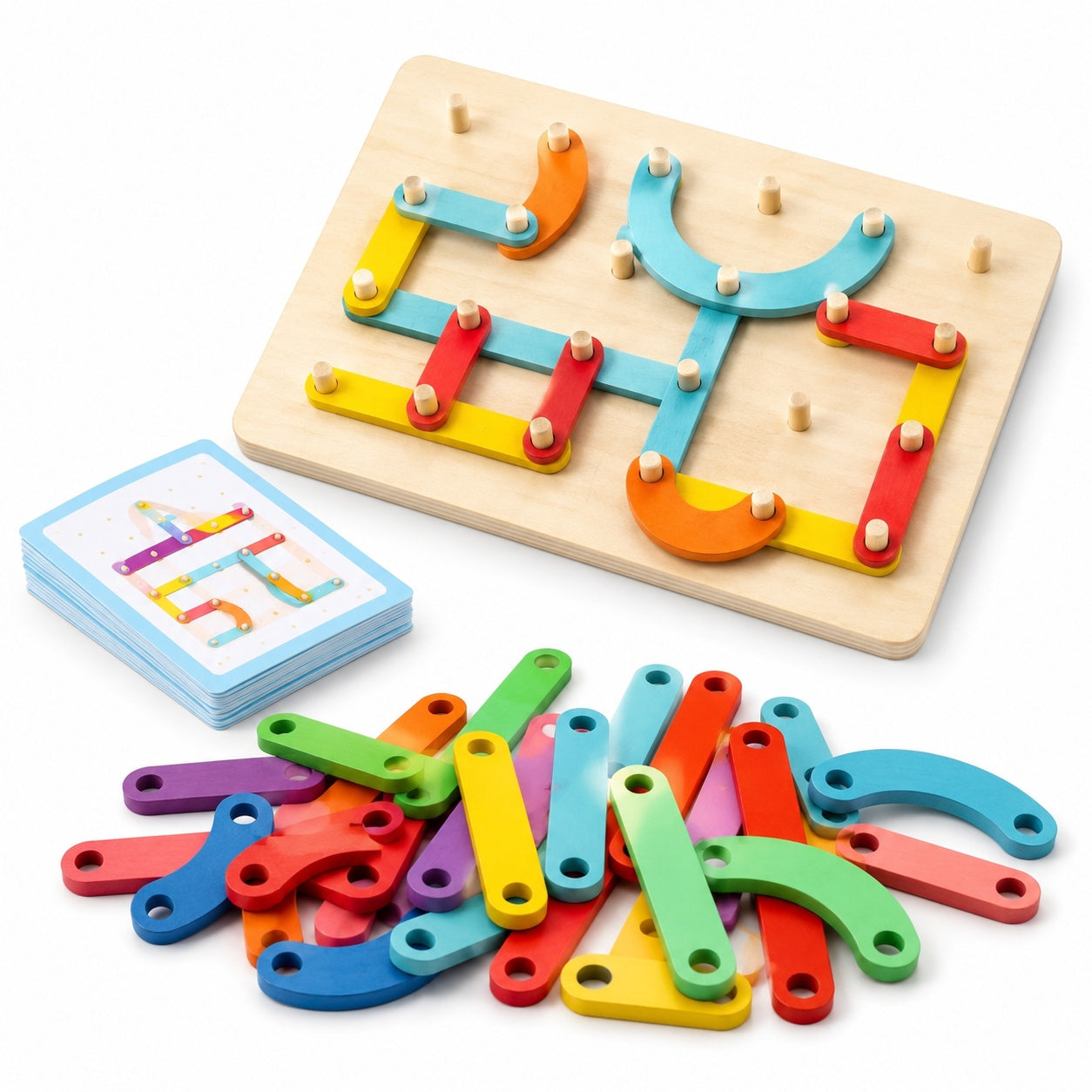 pegwise montessori-peg-board-puzzle 5
